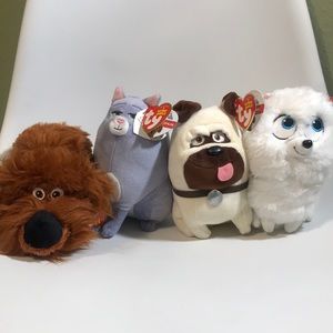 The secret life of pets beanie babies
